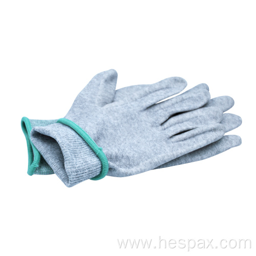 Hespax DMF Free PU Anti-static Safety Work Gloves